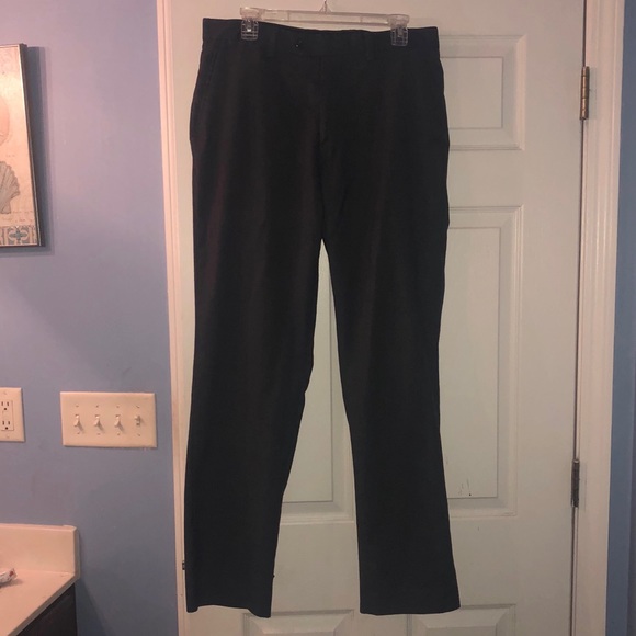 Pants | Mens Dark Grey Dress Pants | Poshmark